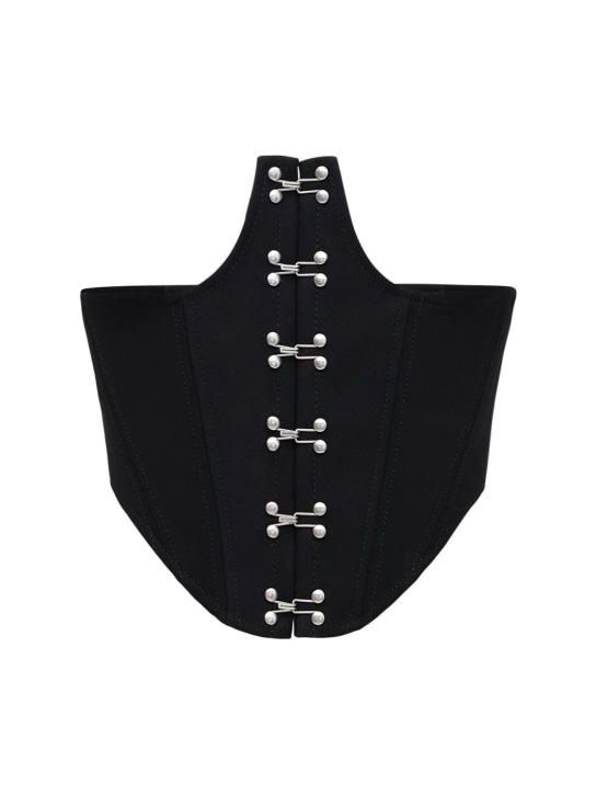 Dion Lee: Stretch cotton corset top - women_0 | Luisa Via Roma