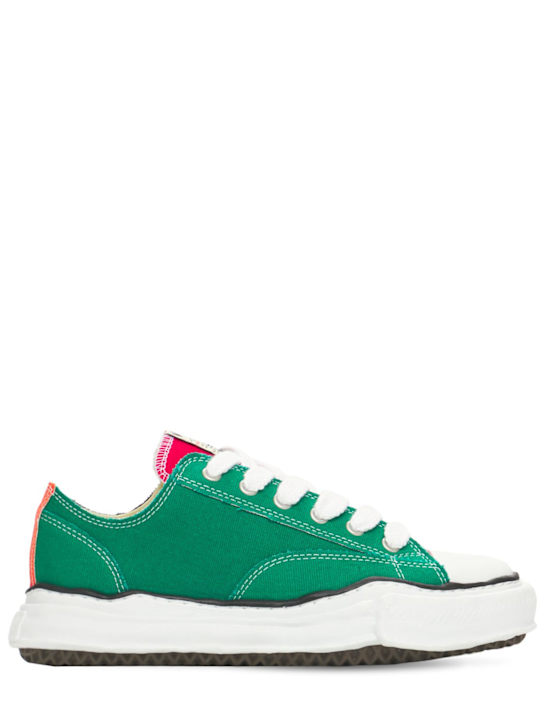 Mihara Yasuhiro: Peterson canvas low sneakers - men_0 | Luisa Via Roma