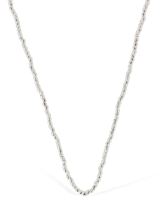 DoDo: Mini Granelli chain necklace - Silver - women_1 | Luisa Via Roma