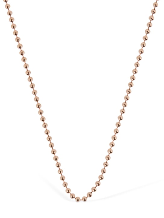 DoDo: 9Kt Rose Gold Bollicine necklace - Rose Gold - men_1 | Luisa Via Roma