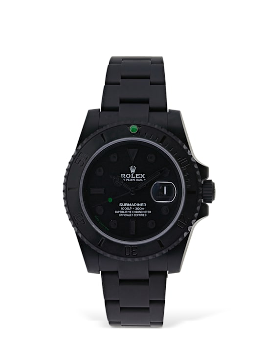 Mad Paris: Orologio Rolex Submariner 40mm - Nero/Verde - women_0 | Luisa Via Roma