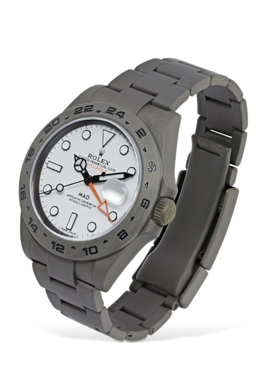 Mad Paris: RELOJ "ROLEX CO-LAB EXPLORER II" 42MM - Gris/Blanco - women_1 | Luisa Via Roma