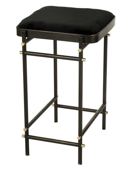 Il Bronzetto: B' Float 05 bar stool - Black - ecraft_0 | Luisa Via Roma