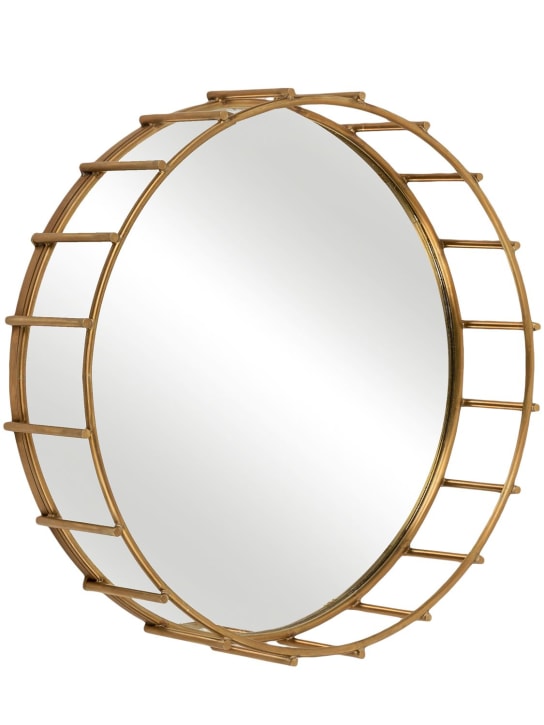 Il Bronzetto: Cage 07 mirror - Gold - ecraft_0 | Luisa Via Roma
