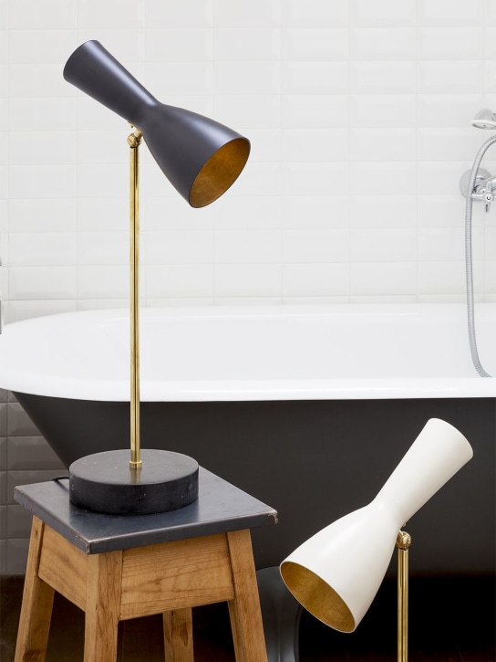 Il Bronzetto: Wormhole 04 table lamp - Black - ecraft_2 | Luisa Via Roma