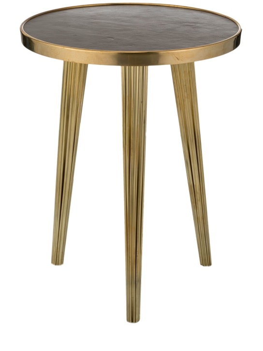 Il Bronzetto: Urban 04 round table - Gold/Brown - ecraft_0 | Luisa Via Roma