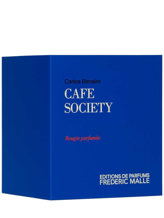 Frederic Malle: 220gr Cafe Society candle - Transparent - beauty-men_1 | Luisa Via Roma
