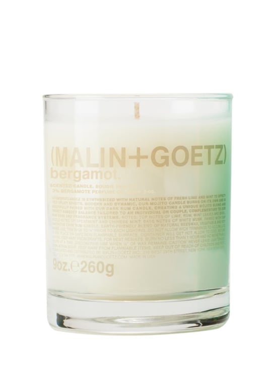 Malin + Goetz: 260GR BERGAMOT CANDLE - Transparent - beauty-men_0 | Luisa Via Roma
