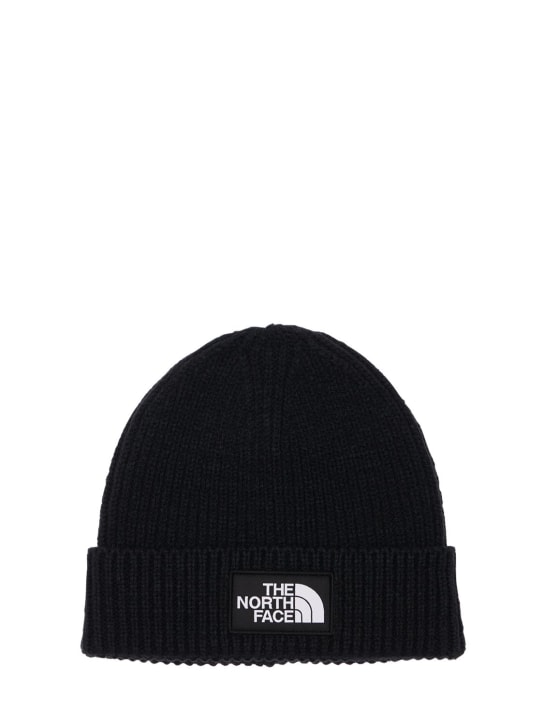 The North Face: Logo腈纶混纺针织便帽 - men_0 | Luisa Via Roma