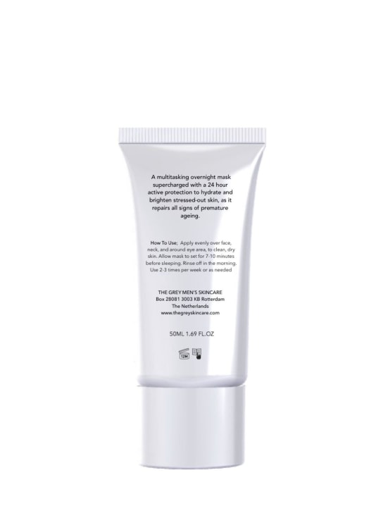 The Grey Men's Skincare: Masque nuit 50 ml - Transparent - beauty-men_1 | Luisa Via Roma