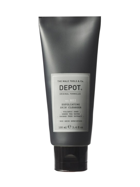 Depot: 100ml 802 Exfoliating skin cleanser - Transparent - beauty-men_0 | Luisa Via Roma