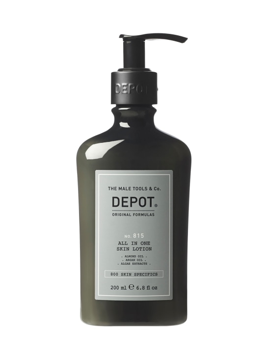 Depot: "815 ALL IN ONE SKIN LOTION" 200 ML - Transparent - beauty-men_0 | Luisa Via Roma