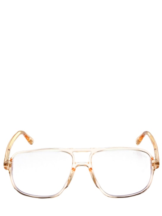 Tom Ford: Navigator acetate eyeglasses - women_0 | Luisa Via Roma