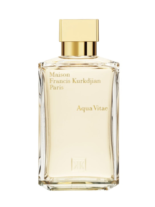 Maison Francis Kurkdjian: Aqua Vitae 200ml - Trasparente - beauty-men_0 | Luisa Via Roma