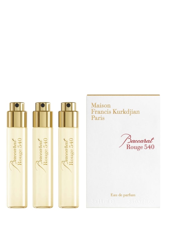 Maison Francis Kurkdjian: Eau de parfum Baccarat Rouge 540 3 x 11ml - Trasparente - beauty-women_1 | Luisa Via Roma