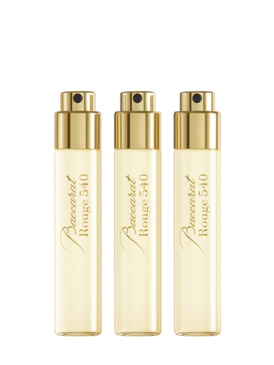 Maison Francis Kurkdjian: Eau de parfum Baccarat Rouge 540 3 x 11ml - Trasparente - beauty-women_0 | Luisa Via Roma