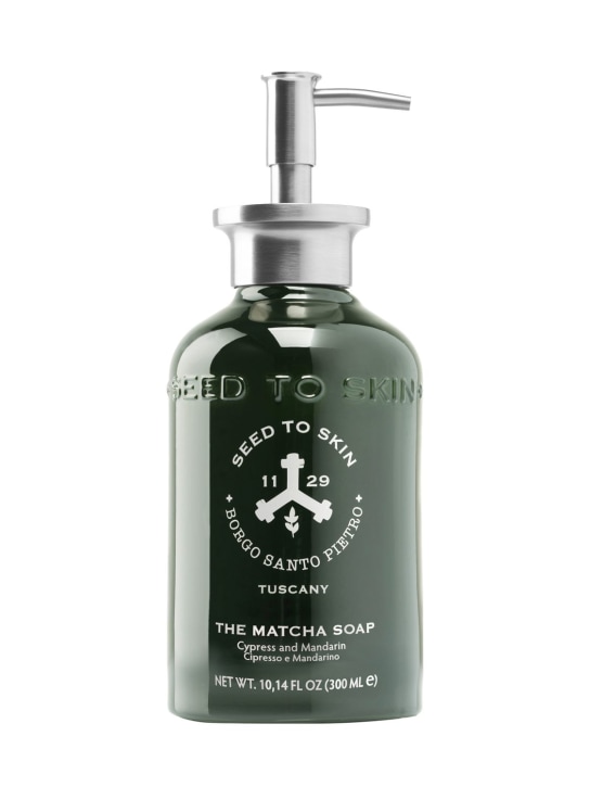 Seed To Skin: 300ml The Matcha soap - Transparent - beauty-women_0 | Luisa Via Roma