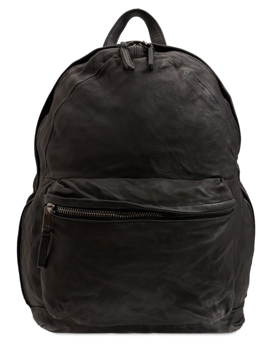 Lamb leather backpack - Giorgio Brato - Men | Luisaviaroma