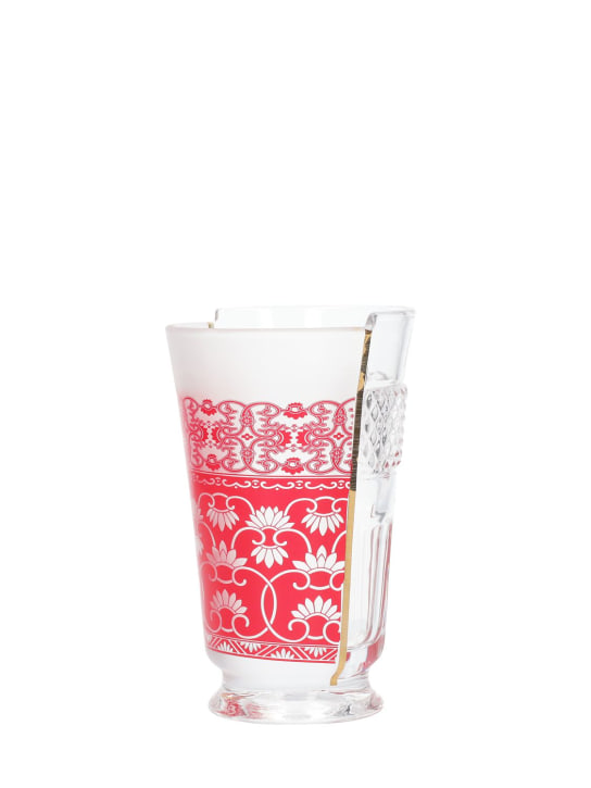 Seletti: Set of 3 Hybrid Clarice tumblers - Multicolor - ecraft_5 | Luisa Via Roma