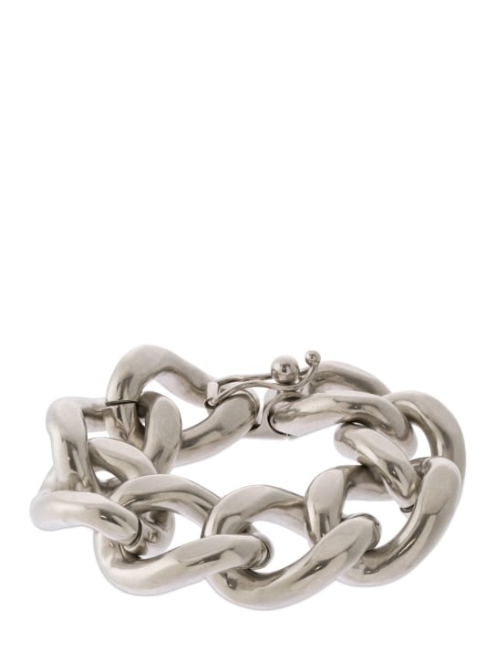 Isabel Marant: Links chunky chain bracelet - Gümüş - women_0 | Luisa Via Roma