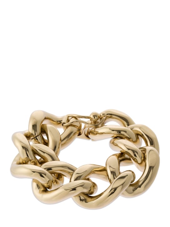 Isabel Marant: Links chunky chain bracelet - Altın Rengi - women_0 | Luisa Via Roma