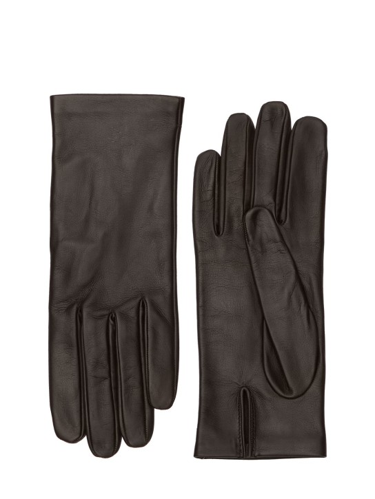 Mario Portolano: Leather gloves - women_0 | Luisa Via Roma