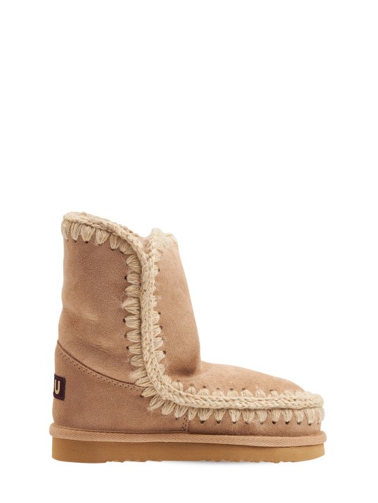 Eskimo shiny shearling boots - Mou - Girls | Luisaviaroma