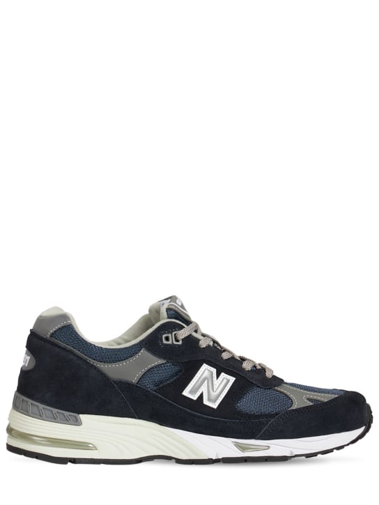 New Balance: Sneakers 991 - Azul - women_0 | Luisa Via Roma