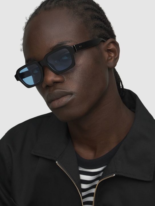 Retrosuperfuture: Caro azure acetate sunglasses - men_2 | Luisa Via Roma
