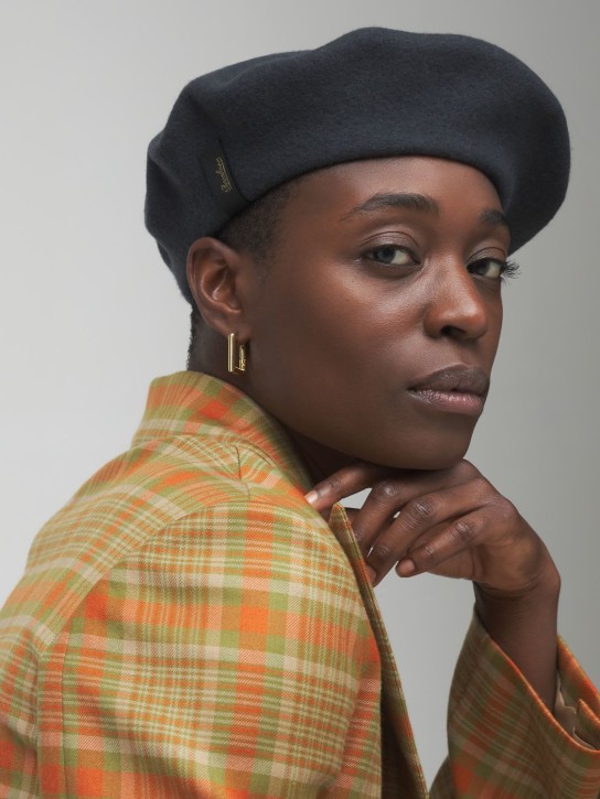 Borsalino: Felted wool beret - women_1 | Luisa Via Roma