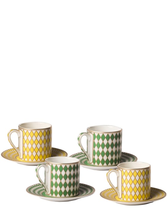 Polspotten: Set de 4 tazas para espresso - Multi-colour - ecraft_0 | Luisa Via Roma