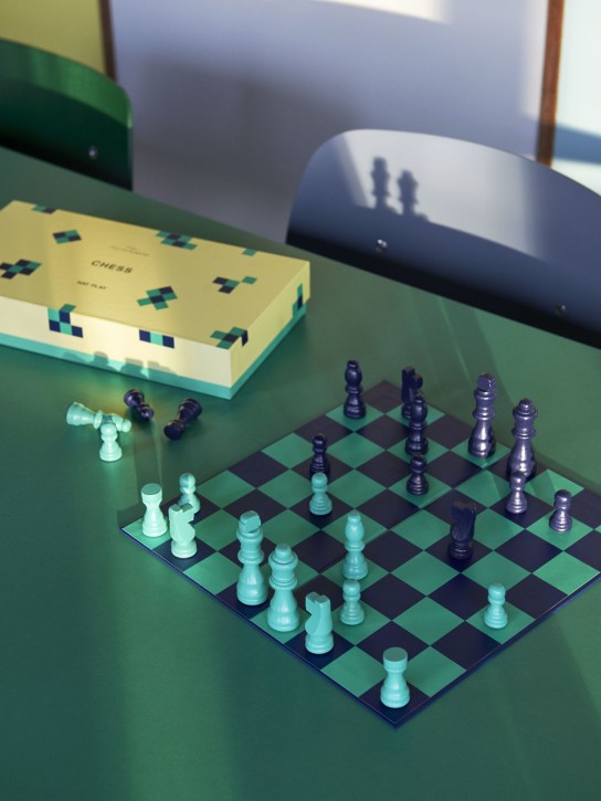 HAY: Hay Play chess set - Green - ecraft_1 | Luisa Via Roma