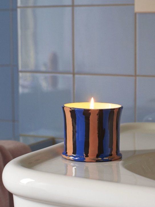 HAY: Stripe scented candle - Renkli - ecraft_1 | Luisa Via Roma