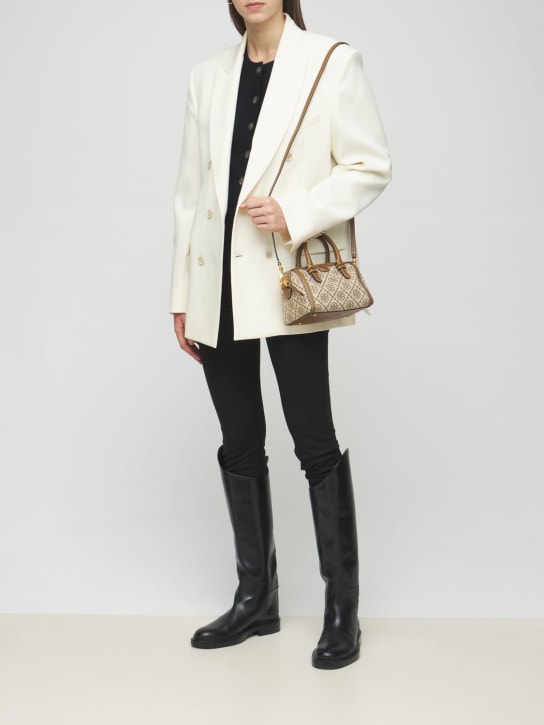 Tory Burch: Mini T Monogram duffle bag - women_1 | Luisa Via Roma