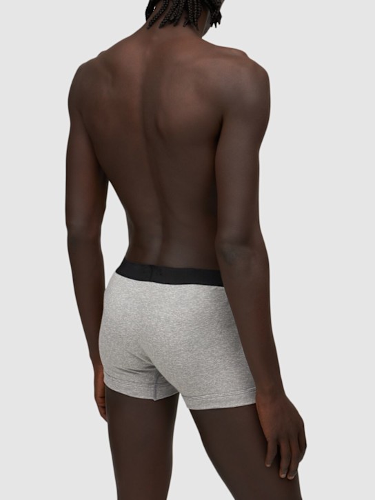 Tom Ford: Pack of 2 logo cotton boxer briefs - Grey - men_2 | Luisa Via Roma