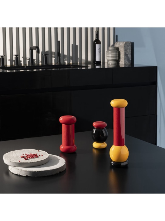 Alessi: Twergi salt & pepper grinder - Red/Multi - ecraft_2 | Luisa Via Roma