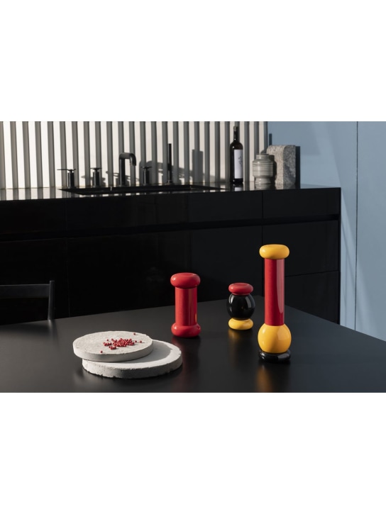 Alessi: Twergi salt & pepper grinder - Black - ecraft_1 | Luisa Via Roma