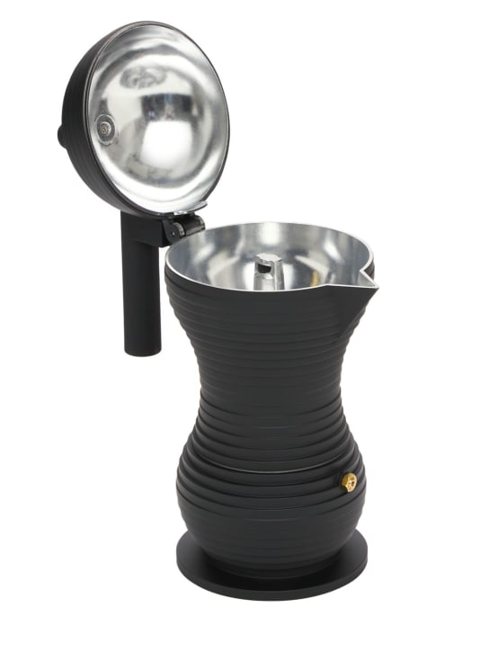 Alessi: Caffettiera Pulcina 30cl - Nero - ecraft_5 | Luisa Via Roma