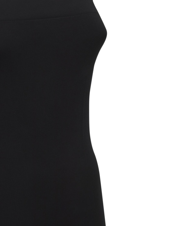 Wolford: Fatal strapless tube midi dress - Black - women_1 | Luisa Via Roma