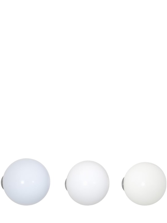 Vitra: Set of 3 White Coat Dots - White - ecraft_0 | Luisa Via Roma