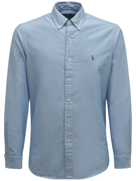 Polo Ralph Lauren: HEMD AUS BAUMWOLLOXFORD - men_0 | Luisa Via Roma