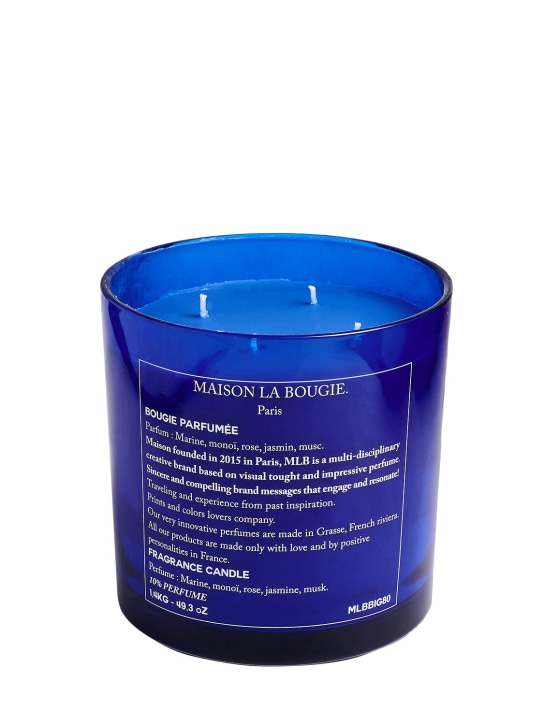 Maison La Bougie: Vela perfumada La Mer 1,4kg - Azul - ecraft_0 | Luisa Via Roma