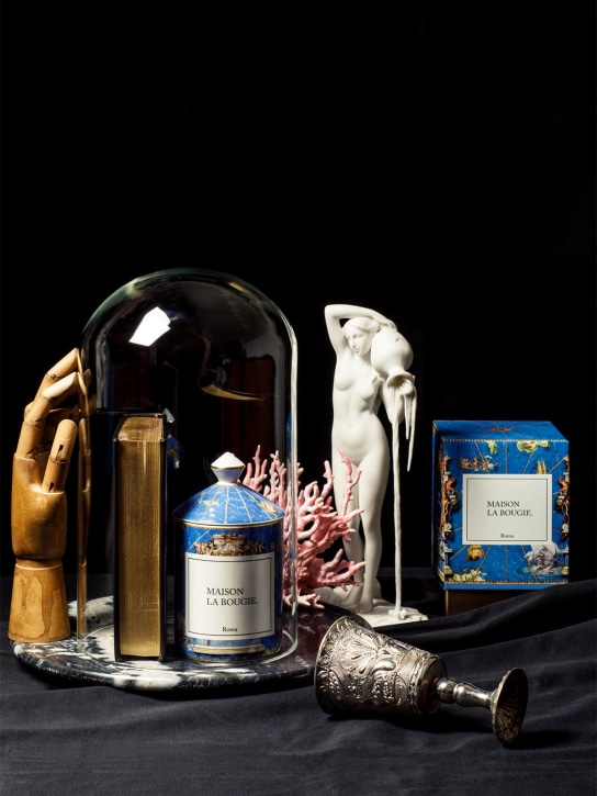 Maison La Bougie: 350gr Roma scented candle - Blue - ecraft_1 | Luisa Via Roma