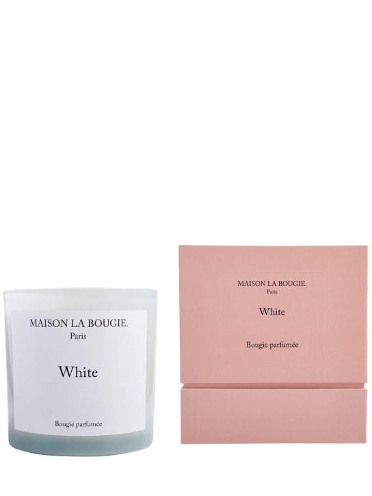 Maison La Bougie: White アロマキャンドル 1.4kg - ホワイト - ecraft_1 | Luisa Via Roma
