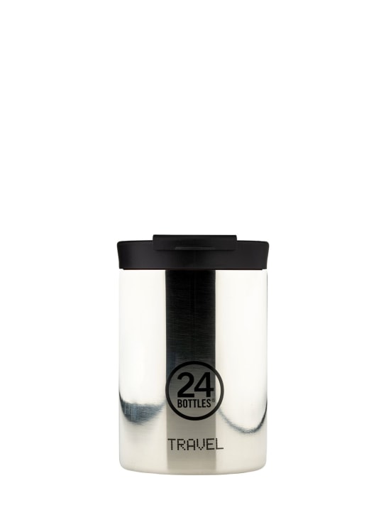 24bottles: Gobelet Trabel en acier miroir 350 ml - Argent - ecraft_0 | Luisa Via Roma