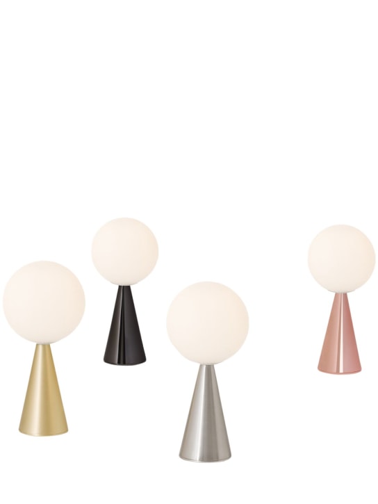 Fontanaarte: Lampe de table mini Bilia - Blanc/Or - ecraft_1 | Luisa Via Roma
