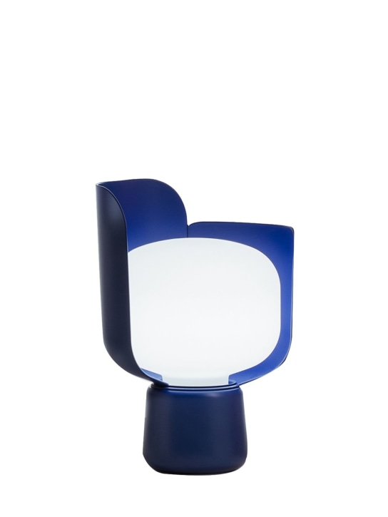 Fontanaarte: Blom table lamp - Blue - ecraft_0 | Luisa Via Roma