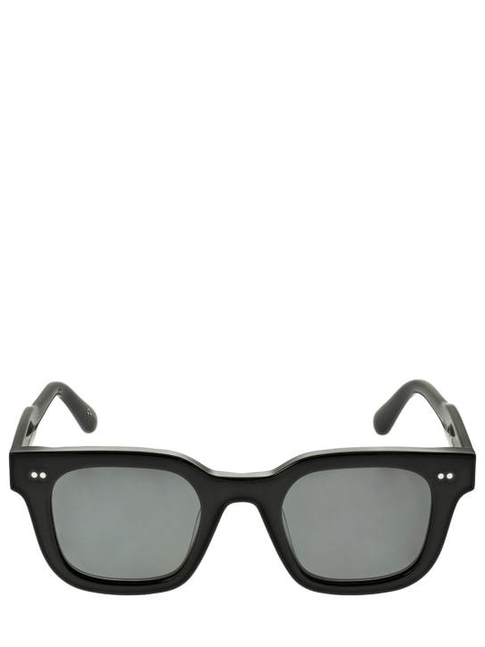 Chimi: 04 squared acetate sunglasses - Black - women_0 | Luisa Via Roma