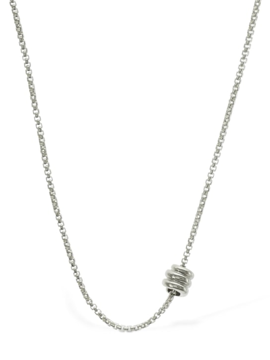 DoDo: Sterling Silver Nodo long necklace - Silver - women_0 | Luisa Via Roma