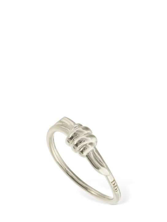 DoDo: Sterling Silver Knot ring - Silver - women_0 | Luisa Via Roma